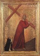 Barna da Siena Christ Bearing the Cross oil